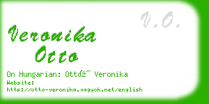 veronika otto business card